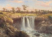 Louis Buvelot One of the Falls of the Wannon china oil painting artist